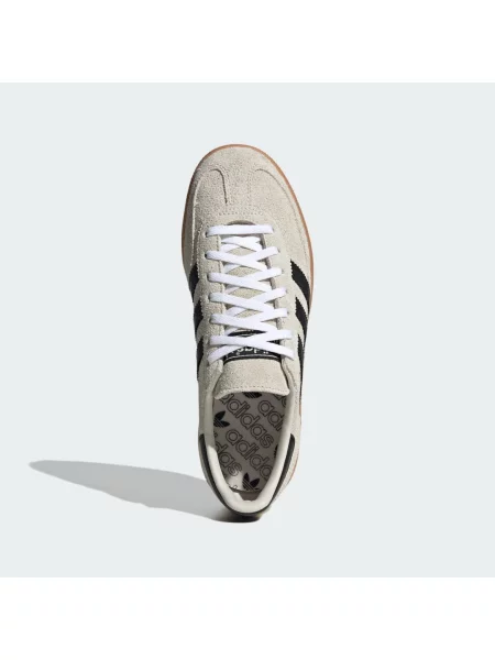 Semišové sneakers boty adidas Originals HANDBALL SPEZIAL béžová bílé