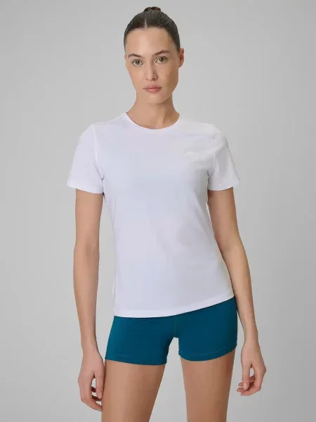 Koszulka 4f z bursztynem biała