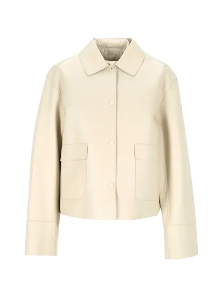 Kurtka skórzana Moncler