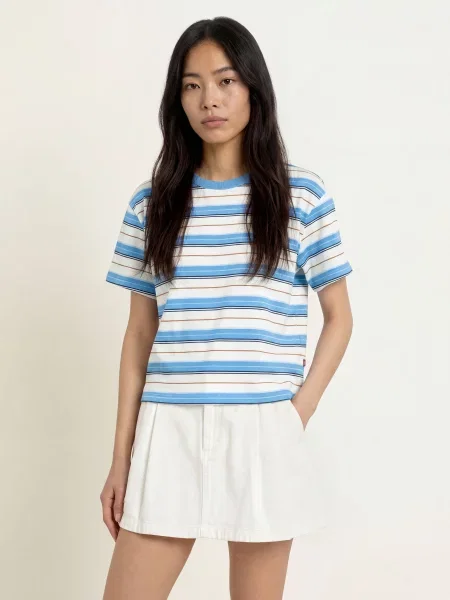 Levi's® Tričko / modrá / černá bílá