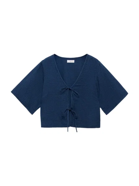 MANGO Bluza NAXOS' modra