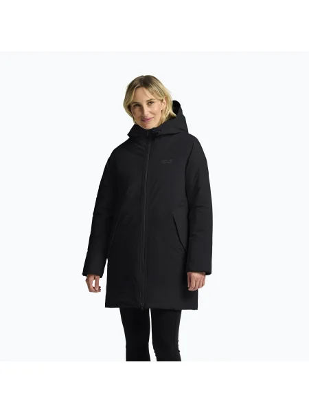 Geacă de neopren pentru femei Jack Wolfskin Frost Haven black negru