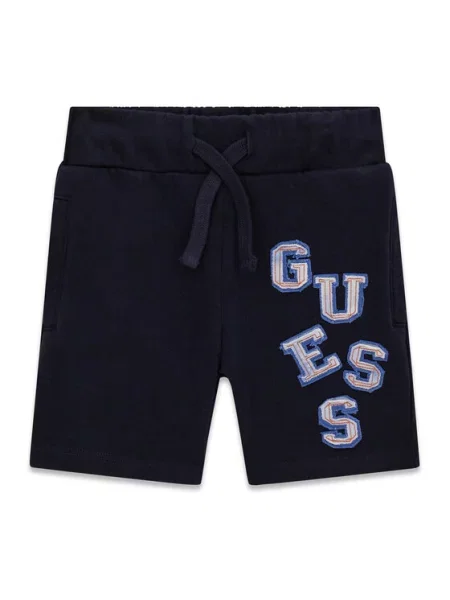 Guess Спортни шорти Тъмносин