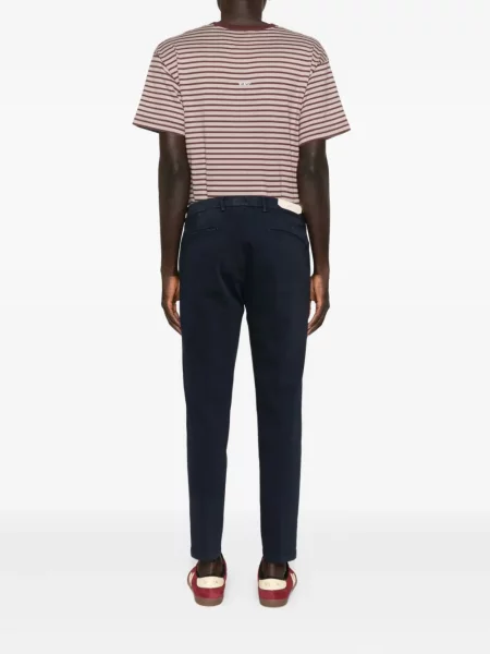 Pantaloni Briglia 1949 plisate albastru