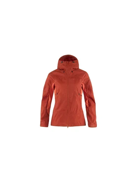 Fjällräven Abisko Lite Trekking Jacket W Kobiety Kurtki Fjällräven Size: S czerwony