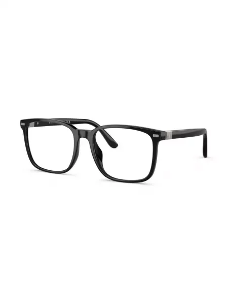 Ochelari de soare pătrați Polo Ralph Lauren negru