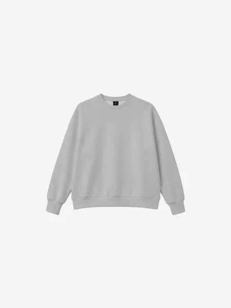 Tommy Life Mikina Sweatshirts světle šedá