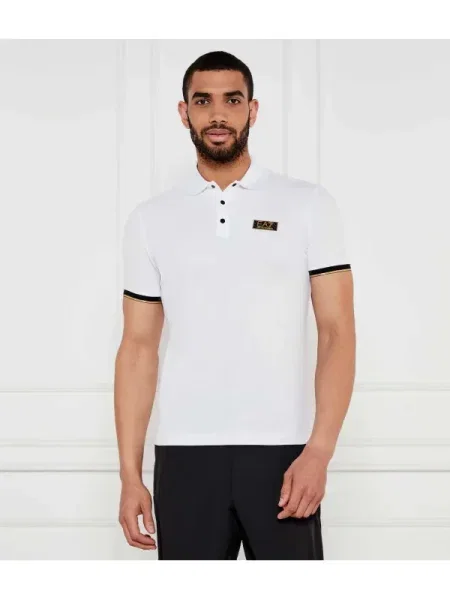 Polo alb
