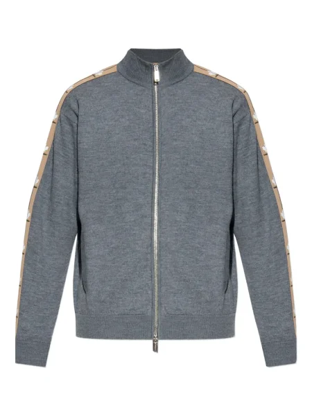 Cardigan Dsquared2 cu imagine gri