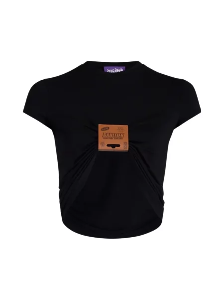 Koszulka polo Jean Paul Gaultier czarna