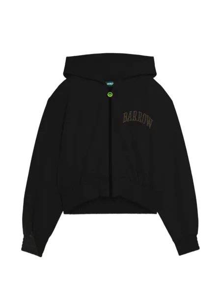 Grafický mikina s kapucí Barrow černá