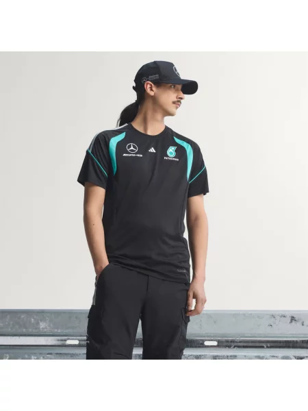 Koszulka Mercedes AMG Petronas Formula 1 Team Mechanics czarna