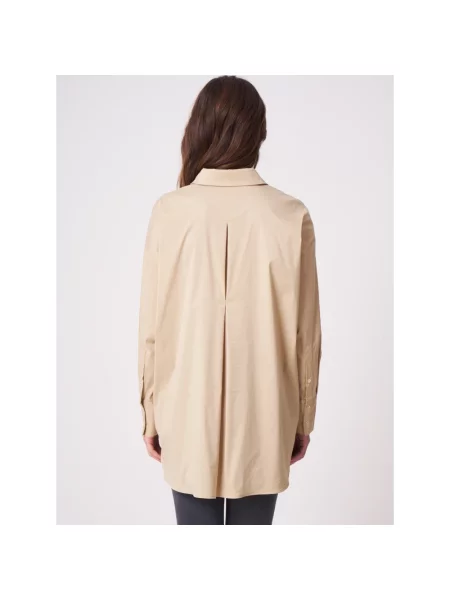 Koszula Repeat beżowa
