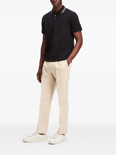 Polo Karl Lagerfeld μαύρο