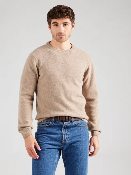 Casual Friday Pulover CF Karl închis bej