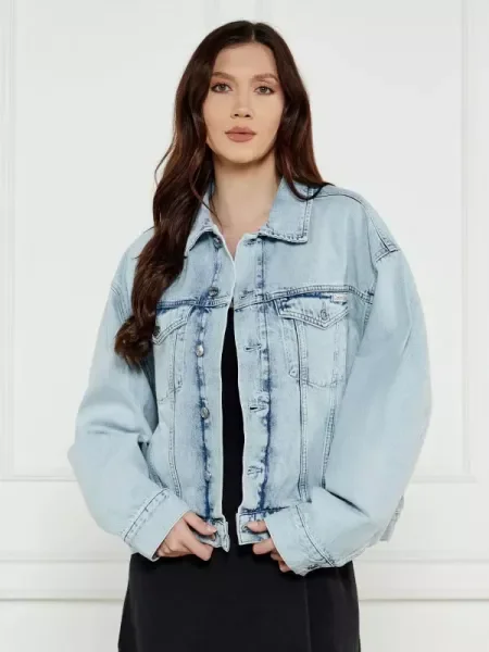 Calvin Klein Jeans Farmer kabát kék
