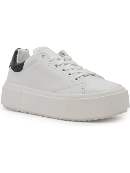 Sneakerși Calvin Klein din piele alb