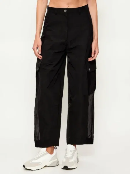 Pinko Pantaloni cargo ROMEY | Relaxed fit negru