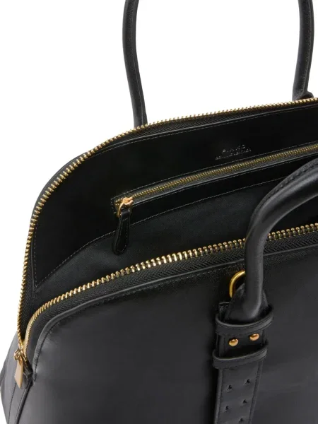 Geanta de piele Pinko din piele negru