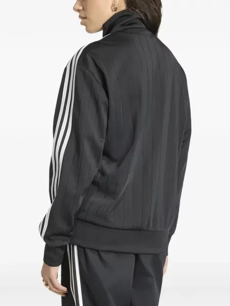 Pantaloni Adidas alergare cu model piele de șarpe cu broderie maro