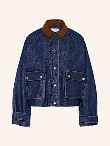 Neo Noir Džínová Bunda Vista tmavě modrá