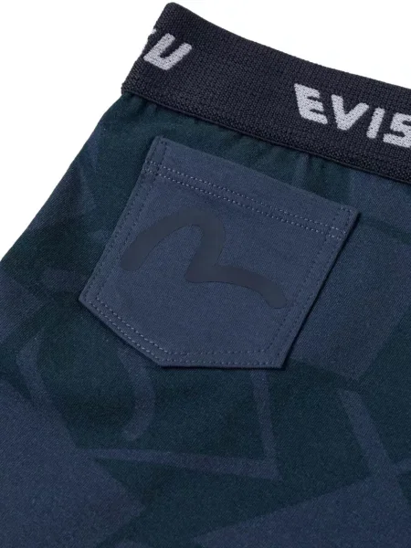 Boxeri Evisu cu imagine albastru
