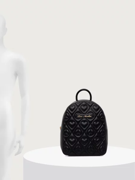 Кожаный рюкзак Love Moschino