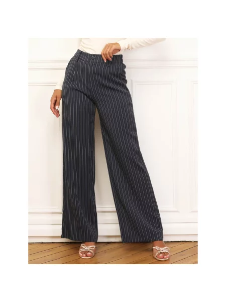 Pantaloni La Modeuse albastru