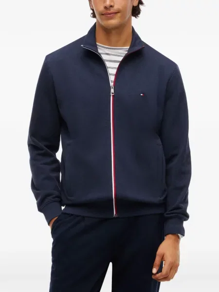 Бягане яке Tommy Hilfiger бродирано синьо