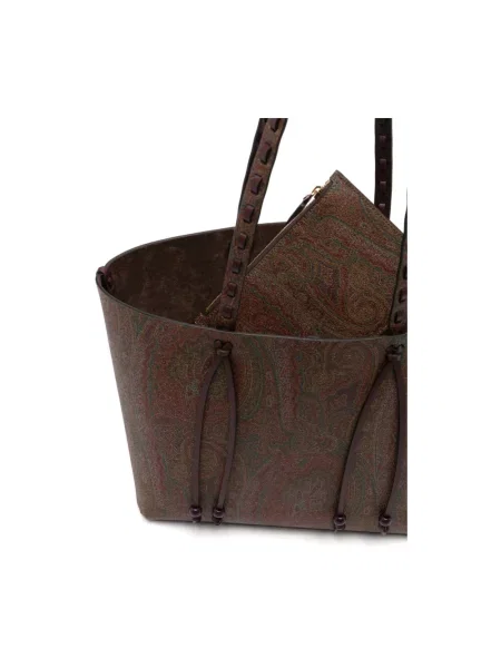 Shopperka Etro brązowa