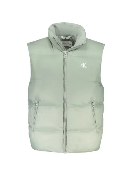 Matlasat vestă Calvin Klein verde