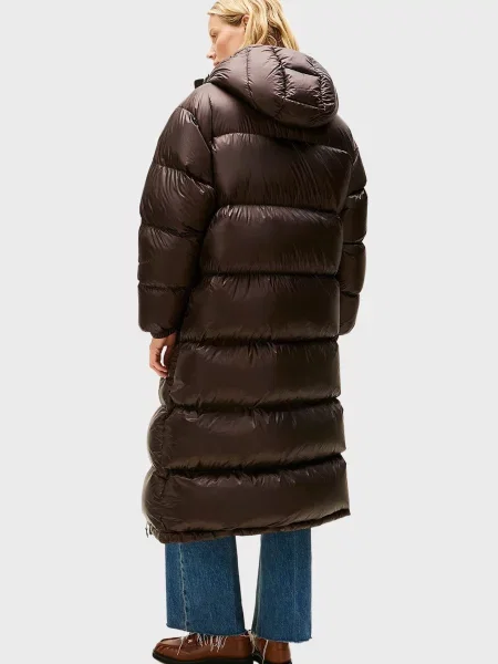 Пуховик Tommy Hilfiger коричневий