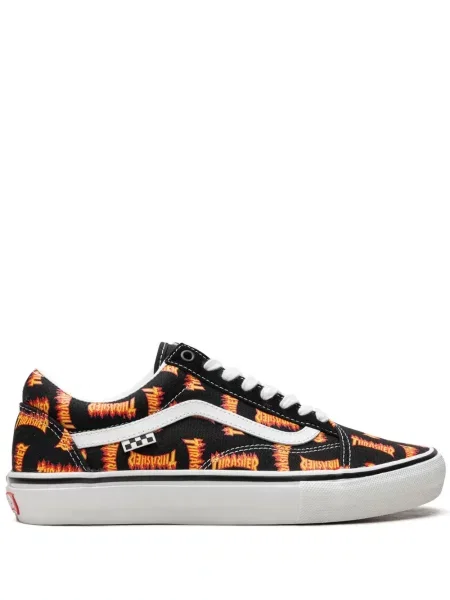 Sneakerși Vans Old Skool cu autograf negru