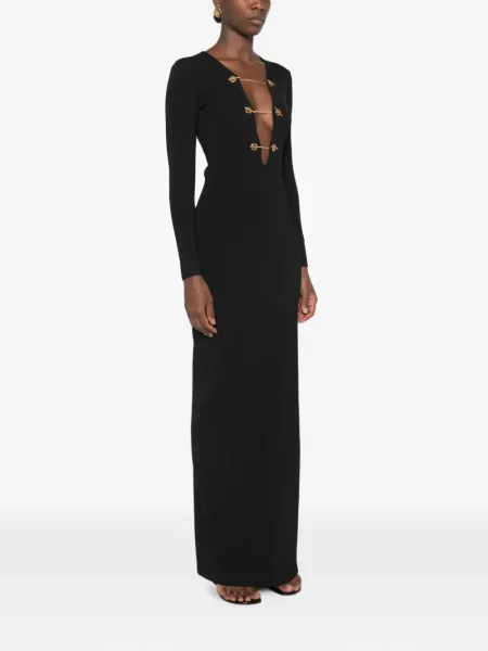 Rochie maxi Elisabetta Franchi negru