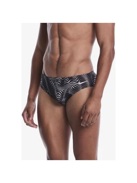 Kąpielówki Nike Swim Hydrastrong Water ST Brief czarno-białe 28 białe