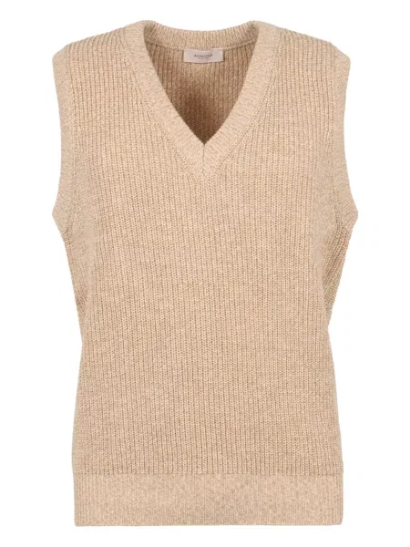Пуловер Agnona с V-образно деколте