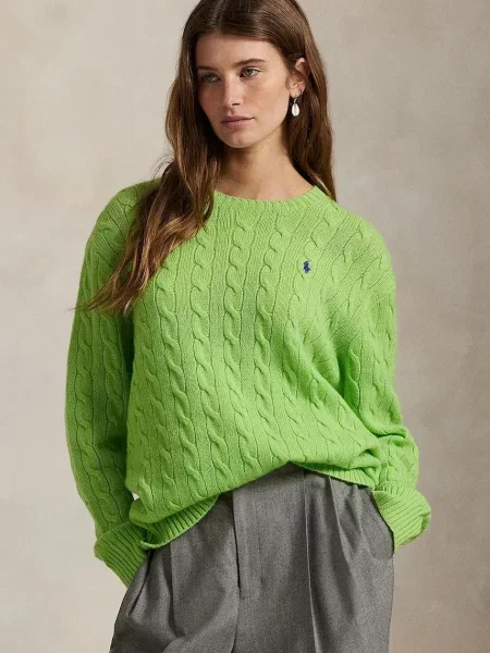 Пуловер Polo Ralph Lauren зелено