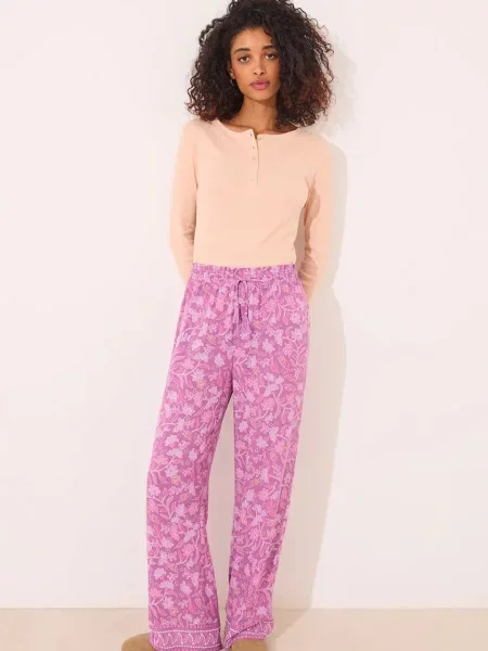 Пижама women'secret дамска лилаво виолетово