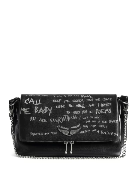 Geantă messenger Zadig&voltaire negru