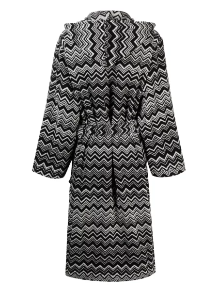 Župan Missoni Home s kapucí černý