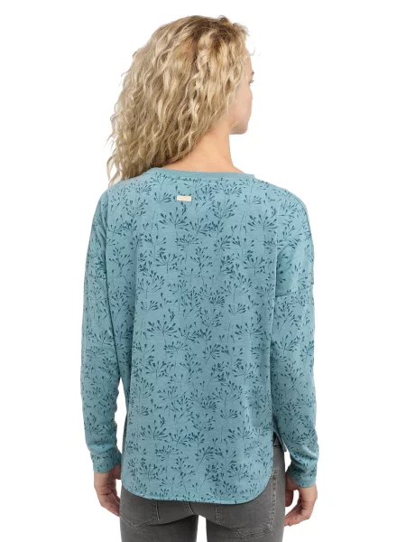 Ragwear Tričko Shimona modrozelená / tmavomodrá
