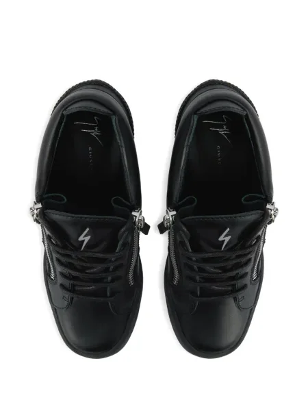 Sneakerși Giuseppe Zanotti cu pană negru