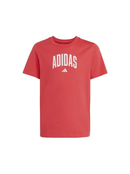 Gyerek póló Adidas piros