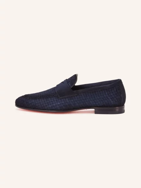 Loafers Santoni modré
