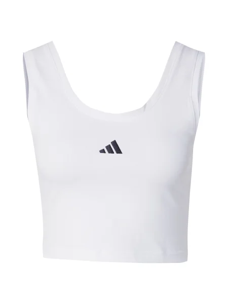 ADIDAS SPORTSWEAR Sport top Essentials negru alb