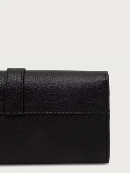 Tommy Hilfiger Portfel Th Libre Large Flap Wallet czarny