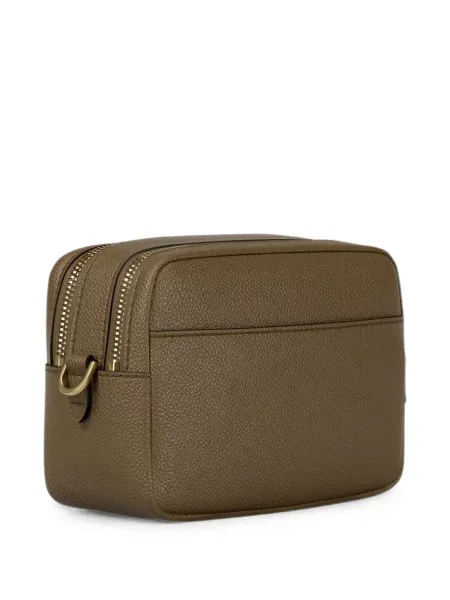 Matlasat geanta crossbody Michael Michael Kors cu autograf maro