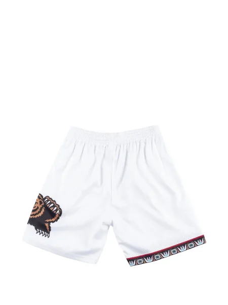 Pantaloni scurți Mitchell & Ness alergare alb