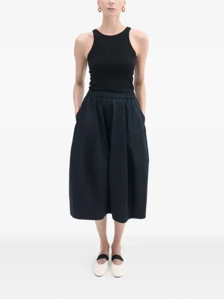 Rebrasti top Co Collection crna
