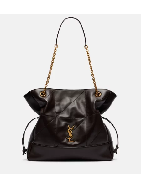 Geantă Saint Laurent din piele maro